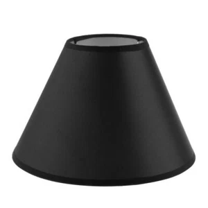 Table Lamp, Nightstand Desk Lamp, Bedside Lamp Shade Black - Picture 1 of 6
