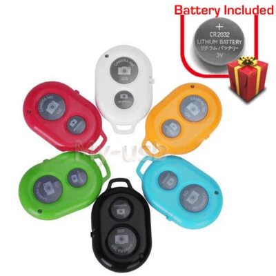 New Bluetooth Remote Control Camera Selfie Shutter Stick for iPhone IOS Android - Image 1 of 4