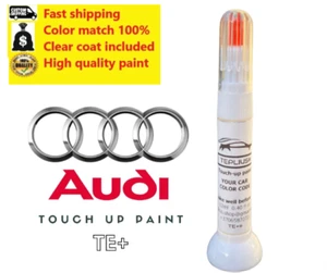 For AUDI LY1C IMOLAGELB Touch up paint pen with brush (SCRATCH REPAIR) - Picture 1 of 7