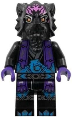 LEGO Ninjago Dragons Rising Season 2: Lord Ras Minifigure with Battle Hammer - Image 1 of 4