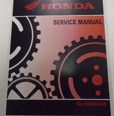 1991 Honda Oro Ala Goldwing GL1500 Servicio Reparar Tienda Manual Fábrica Nuevo - Imagen 1 de 4