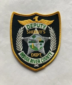 Obsolete Indian River County Deputy Sheriff patch, Florida - Picture 1 of 1