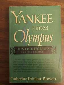 Yankee from Olympus by Catherine Brinker Bowen 1945 w Dust Jacket - Picture 1 of 9