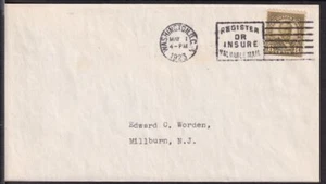 1923 Sc 560 8c Grant FDC Washington DC cancel to Worden CV $235 (1K - Picture 1 of 1