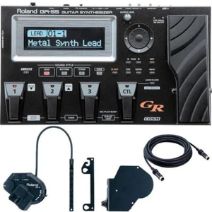 Roland GR-55GK-BK Guitar Black Synthesizer with GK-3 Pickup - Picture 1 of 4
