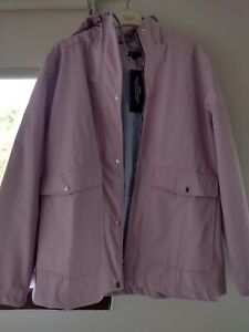 Ladies XL Waterproof Pink Coat By Rising Brand New Length 29" Chest See Pics