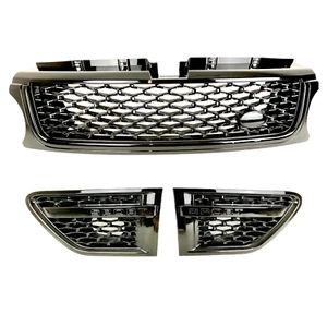 Rejilla delantera negra Fit malla negra Range Rover Sport L320 2010-13 - Imagen 1 de 14
