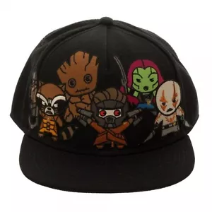 GORRA OFICIAL DE DIBUJOS ANIMADOS DE MARVEL COMICS GUARDIANES DE LA GALAXIA KAWAII GORRA SNAPBACK - Imagen 1 de 4