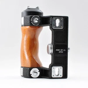Asahi Pentax Holz Handgriff für 6*7 6x7 67 67II Top+++ aus Japan 0161 - Bild 1 von 14