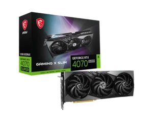 MSI GeForce RTX 4070 SUPER 12GB GAMING X SLIM Graphics Card - Picture 1 of 5