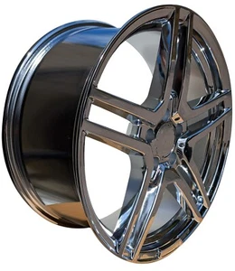 19" Chrome Rims Fit Mercedes Benz SL Class SL500 SL550 SL600 SL55 SL63 SL65 AMG - Picture 1 of 8