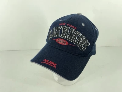 Gorra de béisbol New York Black Yankees NLBM ala curva ligas negras Foto 1 de 4