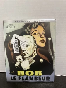 BRAND NEW SEALED Bob le Flambeur 4K Blu Ray Kino Lorber Roger Duchesne - Foto 1 di 6