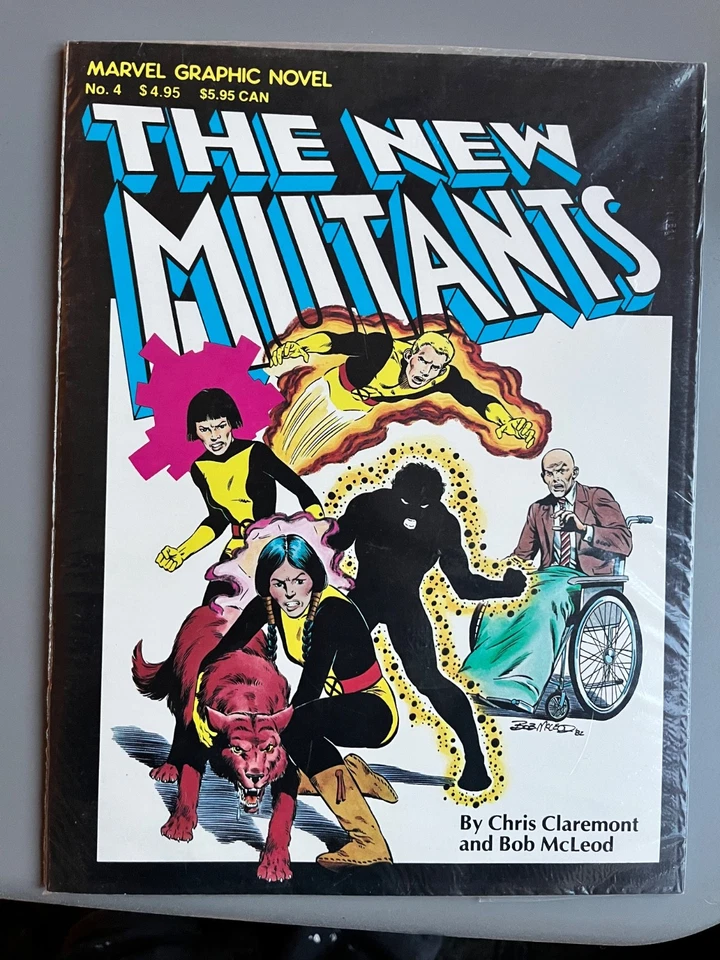 New Mutants (1982) - Novela Gráfica Marvel #4 - Primera Aparición - Casi Nuevo - Original Ow Foto 1 de 1