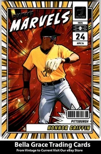 2025 Donruss Konnor Griffin #5 Pittsburgh Pirates Diamond Marvels MLB Baseball - Bild 1 von 2