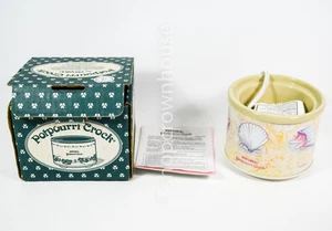Vintage RIVAL 3206 SEASHELL Potpourri Crock Electric Slow Cooking Simmering Pot - Picture 1 of 6