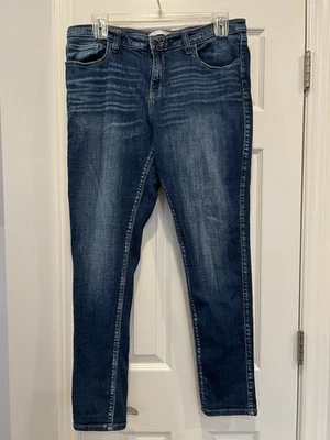 Daytrip Refined Jeans Women's 36R Virgo Skinny Dark Wash Blue Denim Stretch - Image 1 of 4