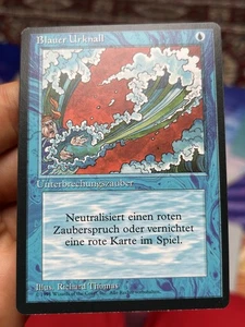 German FBB • Blue Elemental Blast • Pack Fresh • Mtg (1772) - Picture 1 of 3