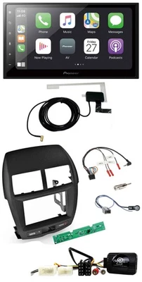 Pioneer USB Lenkrad 2DIN Bluetooth DAB Autoradio für Mitsubishi ASX 2010-2014 - Bild 1 von 4