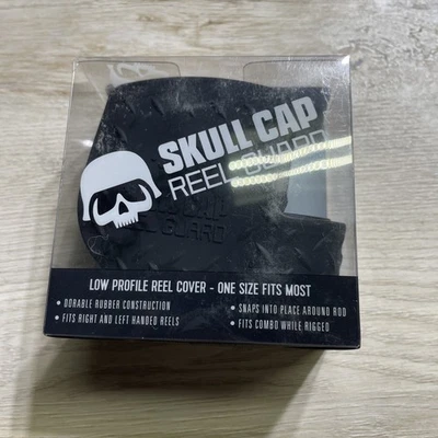 ЗАЩИТА КАТУШКИ С ЧЕРЕПНОЙ КРЫШКОЙ • Подходит для низкопрофильных катушек • Черная • - Изображение 1 из 2