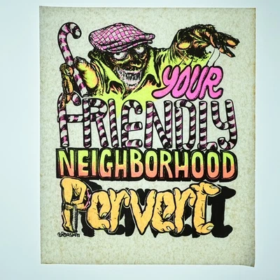 Original VINTAGE 1970s Heat Transfer | Your Friendly Neighborhood | Iron On - Image 1 of 2