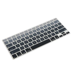 Englische Silikon-Tastatur-Abdeckung Schutz Für MacBook Air 13" 15" 17" - Afbeelding 1 van 7