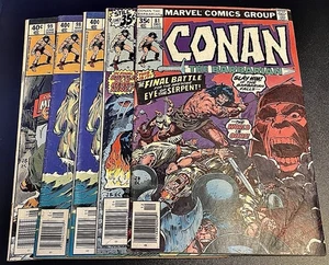 Conan The Barbarian Lot #81 #97 #98 #98 #99 1977-79 VG TO VF- (READ DESCRIPTION) - Picture 1 of 16
