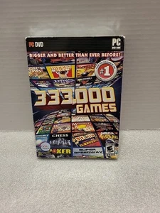 333,000 Games ( PC 2009) Games Vova Media New Never Opened - Picture 1 of 7