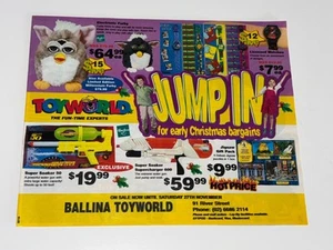 1999 Toyworld toy catalogue Nintendo Pokemon Barbie Action Man Super Soaker N64 - Picture 1 of 3