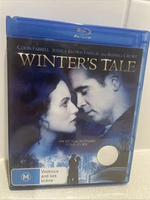 Winter's Tale (Blu-ray, 2014) Ex Rent Colin Farrell Russell Crowe Rare Reg B - Image 1 of 3