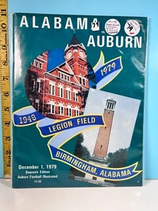 🔥1 DEC 1979 Alabama v Auburn College Football Program 🔥 - Picture 1 of 2