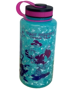 Botella de agua del Pato Donald de los Parques Disney vaso del día de la suerte senderismo vajilla 32 oz - Imagen 1 de 8