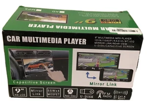 Auto Multimedia Player und Rückfahrkamera 9 Zoll HD LCD Bluetooth - Bild 1 von 1