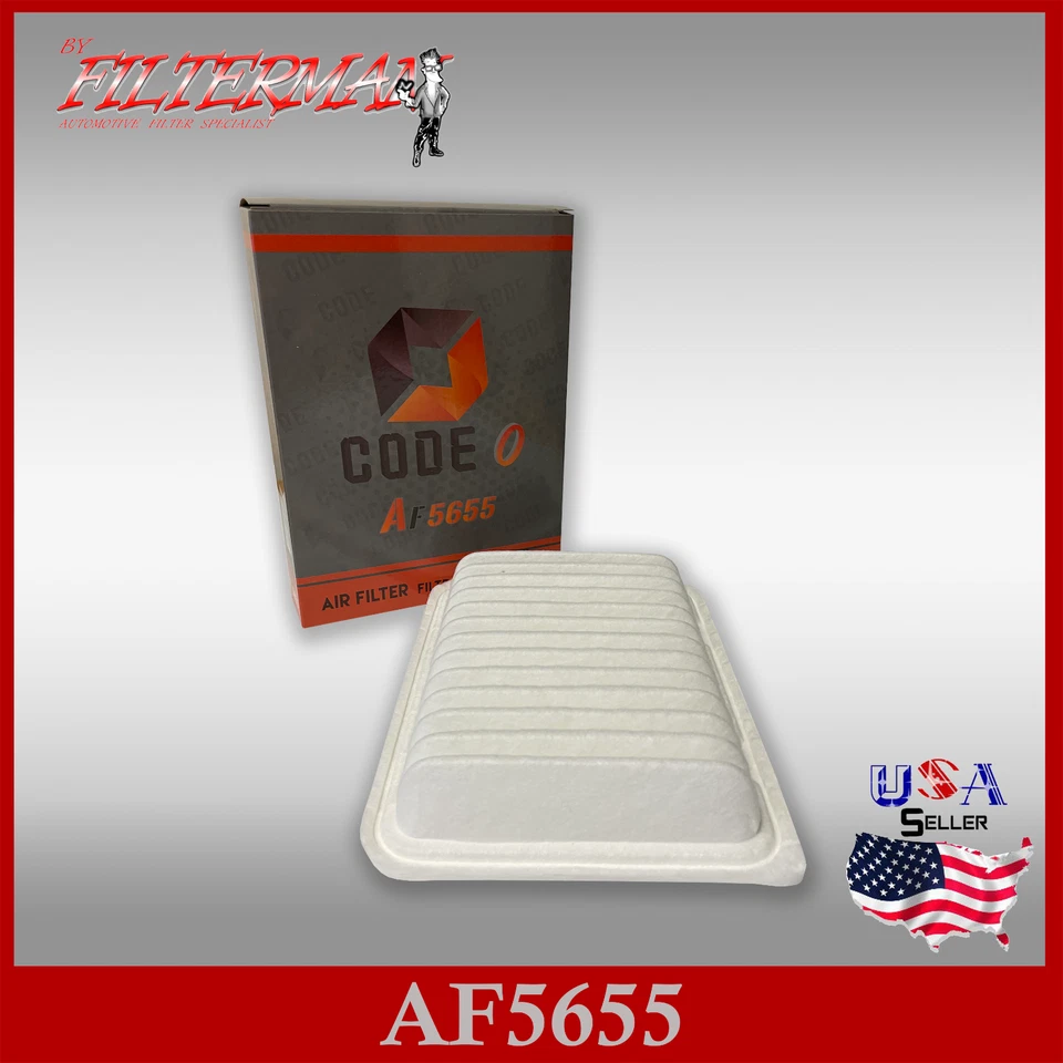 Filtro de aire del motor 5655 para Toyota Corolla 2009-2019 1,8 L Matrix Yaris Foto 1 de 1