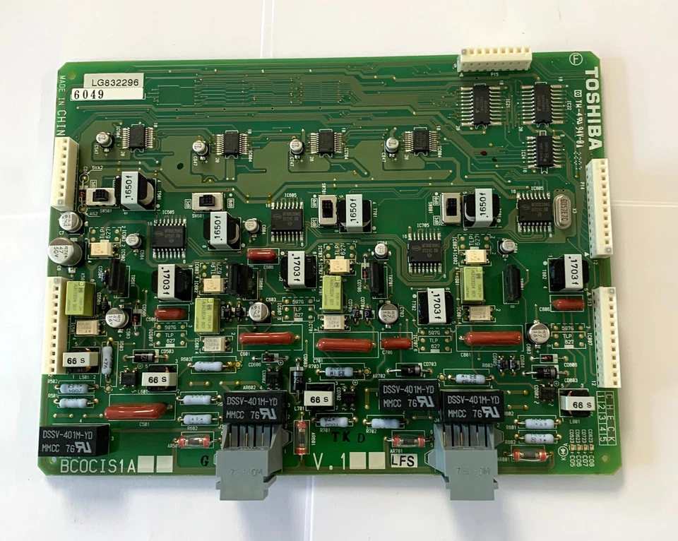 Toshiba Strata CIX BCOCIS1A 4-Port Caller ID Board, Tested - Image 1 of 1