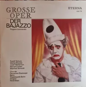 LP Grosse Oper - Der Bajazzo Ruggiero Leoncavallo Opernquerschnitt (1974) - Imagen 1 de 6
