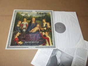 HAYDN MISSA SANCTAE CAECILIAE JUDITH NELSON CABLE SIMON PRESTON L'OISEAU LYRE LP - Foto 1 di 2