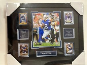 ANDREW LUCK 8X10 PHOTOS 16X20 FRAME - INDIANAPOLIS COLTS - Picture 1 of 1