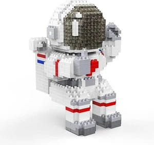 Microblock Astronaut Lot of 2 sets P2135 P2136 Nagnath Building Blocks Adults - Picture 1 of 15