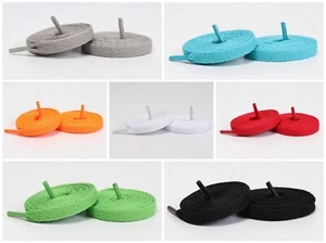 Nuevos cordones / cordones de zapatos diferentes colores 160cm un par - Imagen 1 de 8