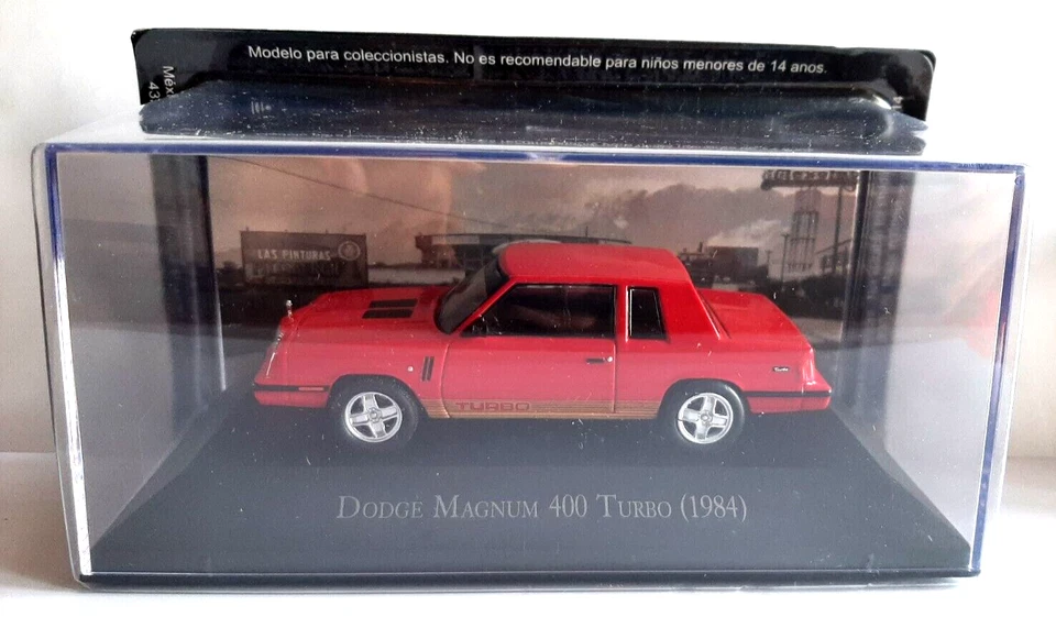 [86] DIE CAST DODGE MAGNUM 400 TURBO 1984 GRANDES AUTOS MEMORABLESEN MÉXICO-1/43 - Immagine 1 di 1