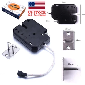 K01 12V DC 2A Electric Magnetic Intelligent Cabinet Door Lock Fail Secure in US - Picture 1 of 15