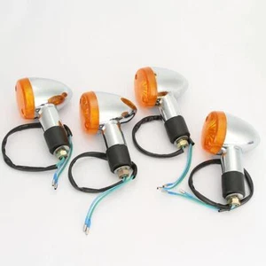 4X Turn Signals Blinkers Light  For Honda Shadow ACE/Aero/Spirit 1100 750 A - Picture 1 of 9