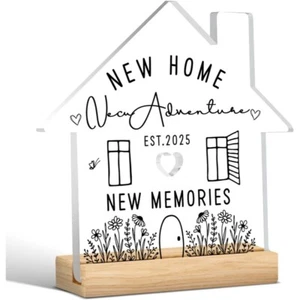 Housewarming Gifts New Home Decor Home Sweet Home Sign New House Gifts - Picture 1 of 6