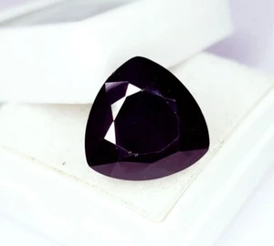 Natural Green Tourmaline 10.32 Ct Certified Loose Gemstone Trillion Shape Gems - Imagen 1 de 10