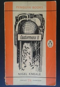 Nigel Kneale QUATERMASS II Science Fiction Film Tie-In 1960 UK Paperback Penguin - Imagen 1 de 3