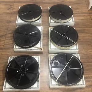 5x VINTAGE 16mm Home Movie FILM REELS 1940s Eastman Kodak Safety Lot ~4.5” - Picture 1 of 13