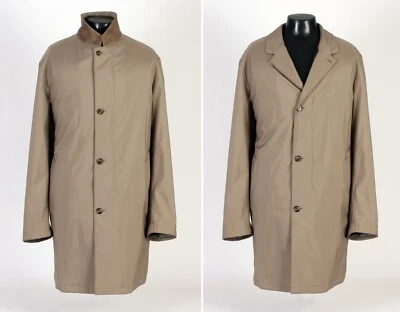 Loro Piana Cashmere Lined / Sebring Windmate Rain Coat - Beige 3XL $3750 Retail - Image 1 of 4