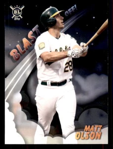 2019 Topps Big League Blast Off! #BO-11 Matt Olson Oakland Athletics - Bild 1 von 2