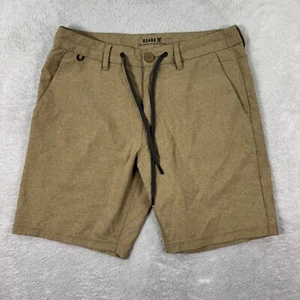 Roark Revival Savage Boardshorts Herren 31 braun Bademode Strand Polo Kordelzug - Bild 1 von 9